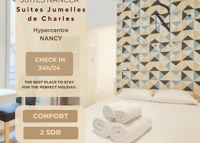 Les De Charles Centre - 4 Pers 2 Sdb Check-in 24h24 Apartmán